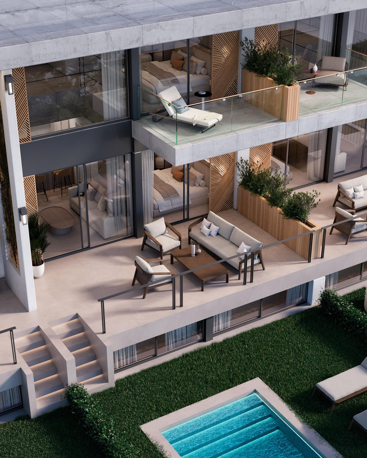 Luxe nieuwbouw wooncomplex in Nueva Andalucía, Marbella