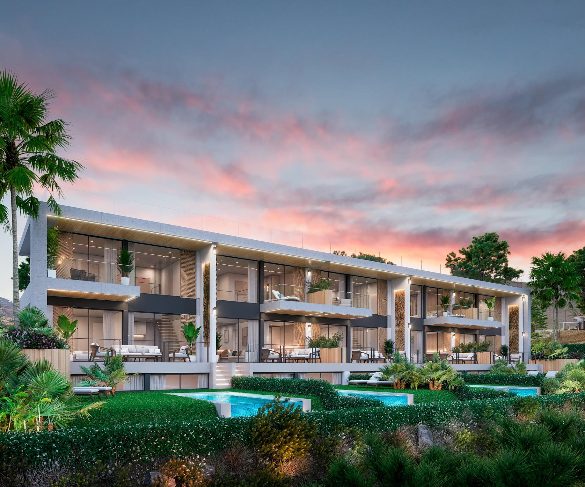 Complexe résidentiel de luxe nouvellement construit à Nueva Andalucía, Marbella