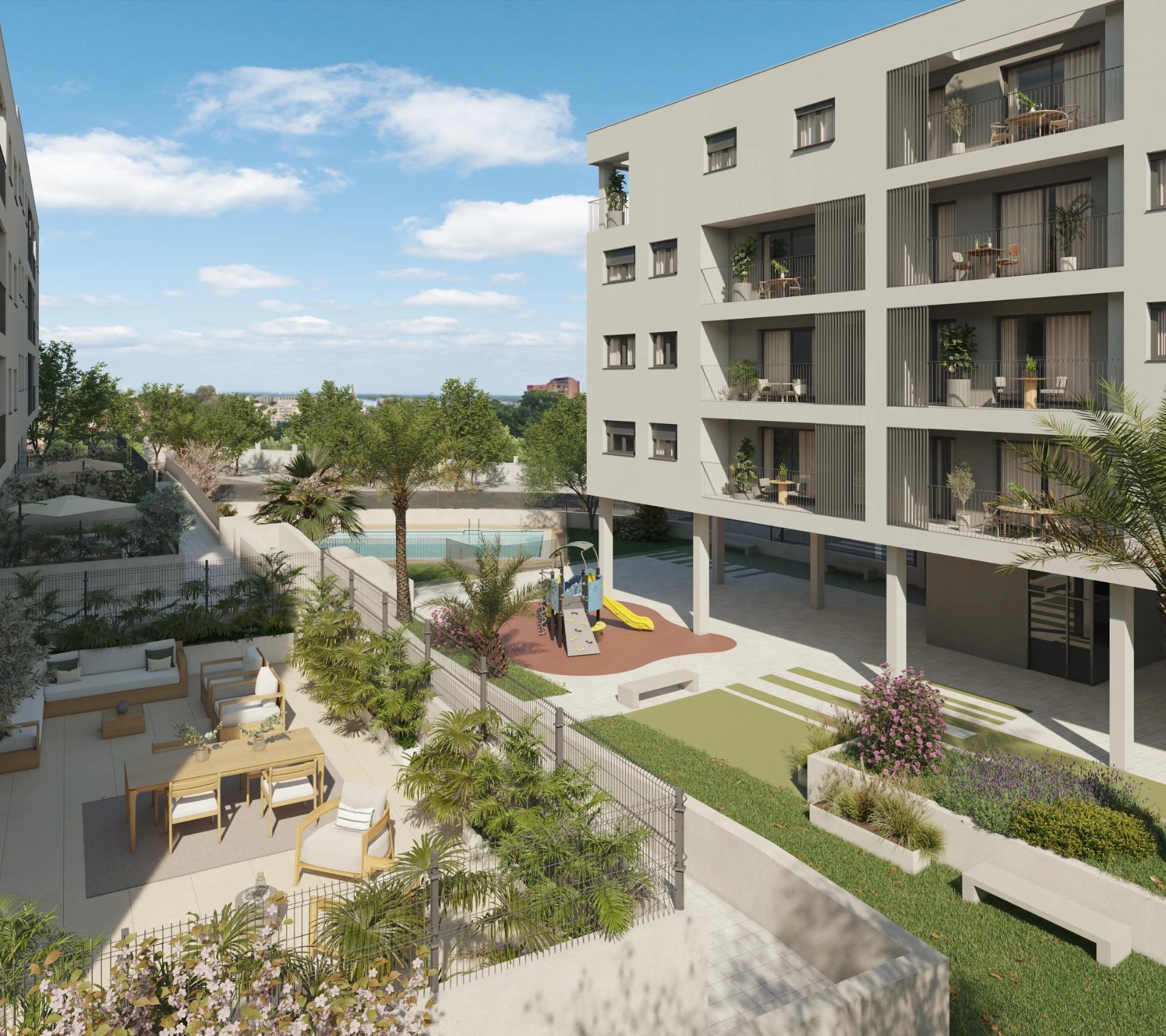 Nieuwbouwproject in Alicante met open uitzicht