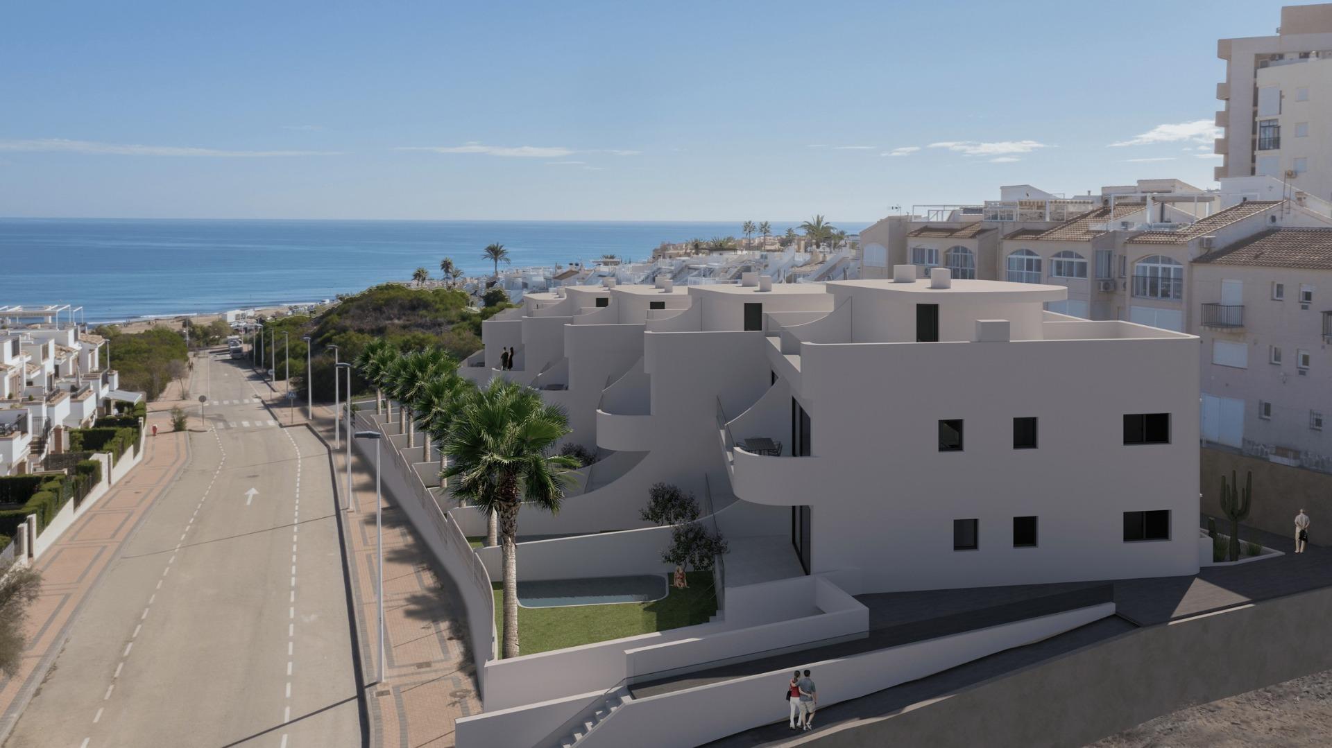 Bungalows neufs avec vue sur la mer à La Mata, Torrevieja