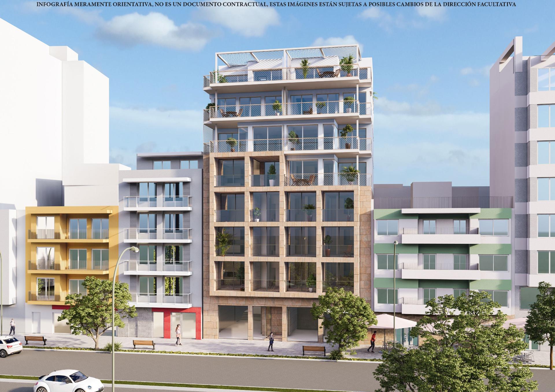 APARTAMENTOS DE OBRA NUEVA EN EL CENTRO DE VILLAJOYOSA