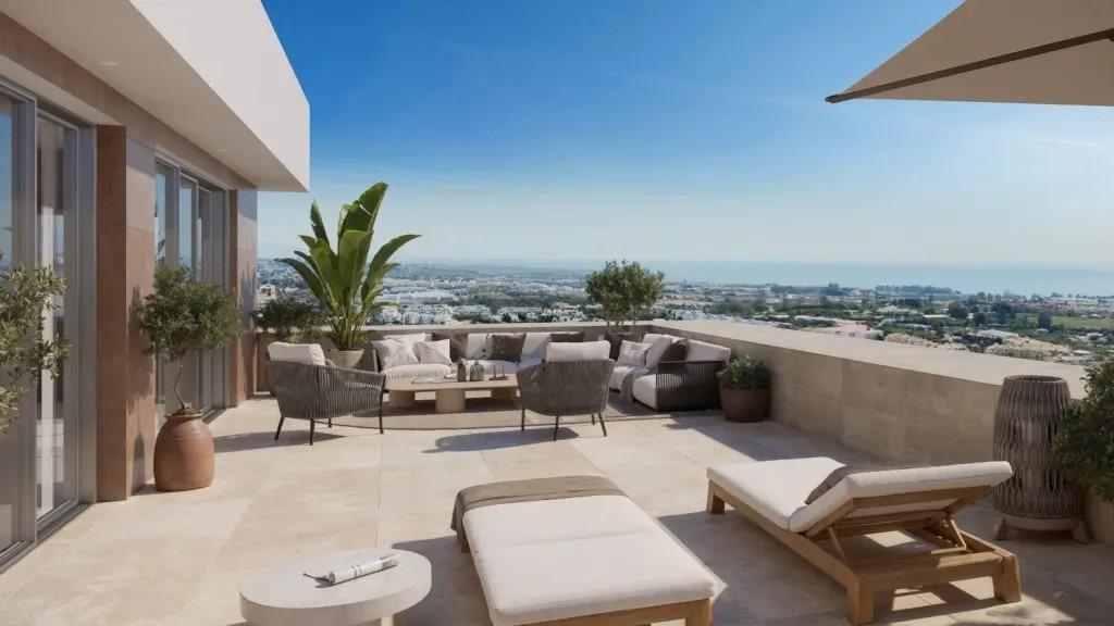 COMPLEJO RESIDENCIAL DE OBRA NUEVA CERCA DE ESTEPONA