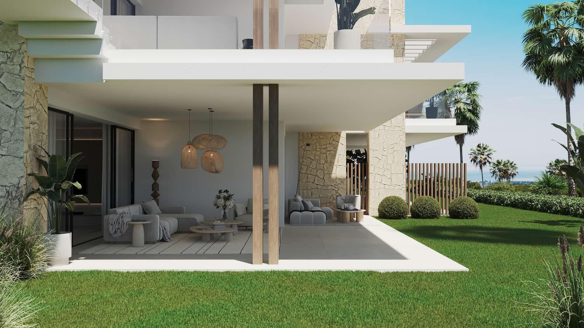 Apartamente de lux în Estepona cu priveliști spectaculoase la mare