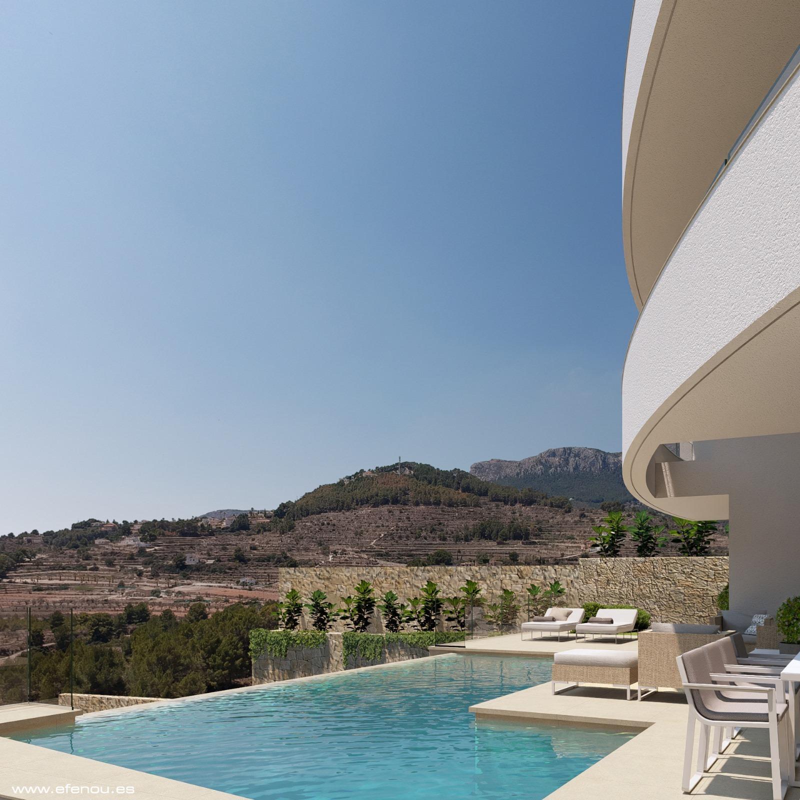Luxe villa met zeezicht in Calpe - Moderne elegantie met prachtig uitzicht
