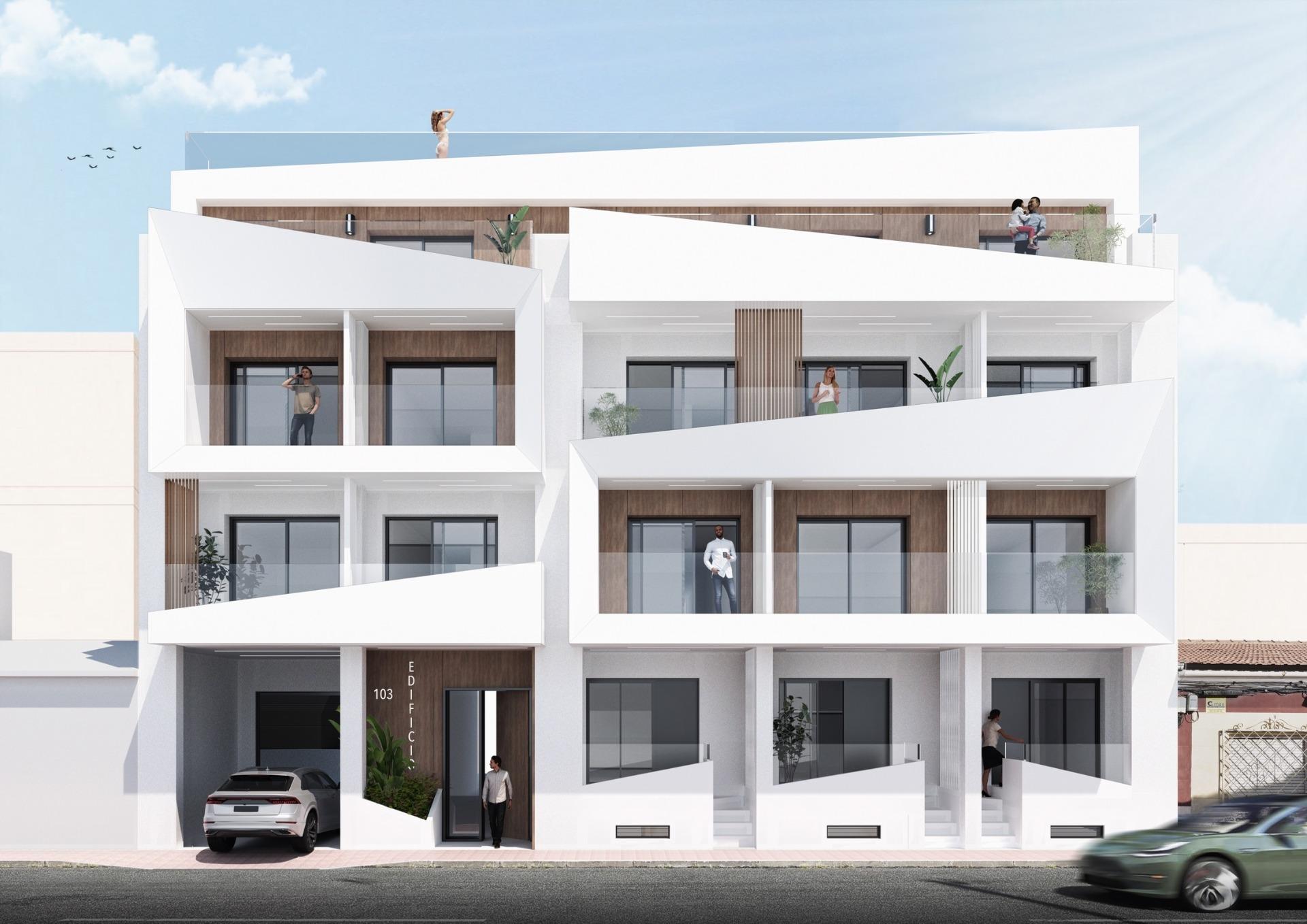 Appartements modernes à 250 m de la plage d'El Cura à Torrevieja