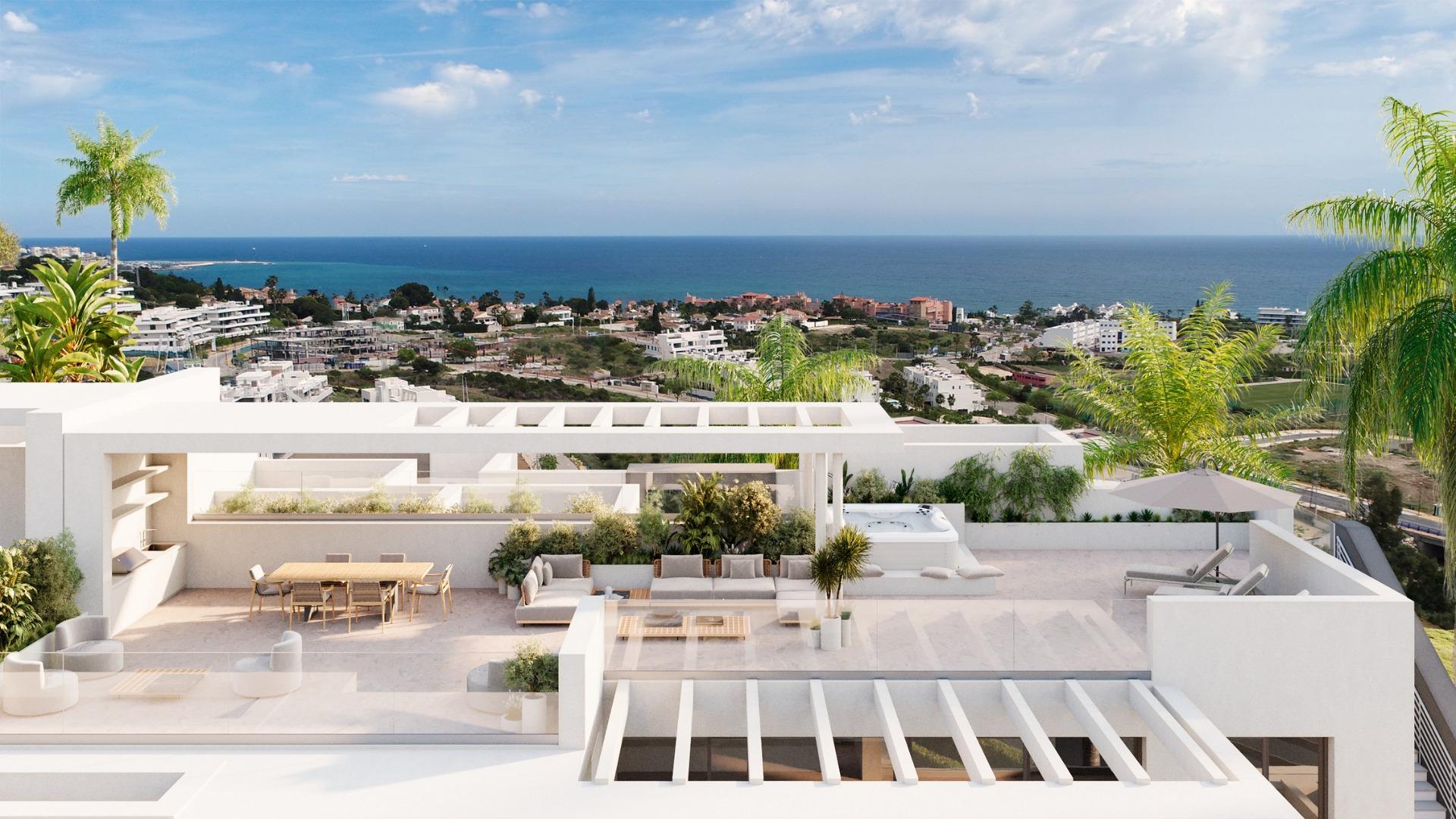 Modern Living in Estepona: Spacious Apartments with Sunny Terraces