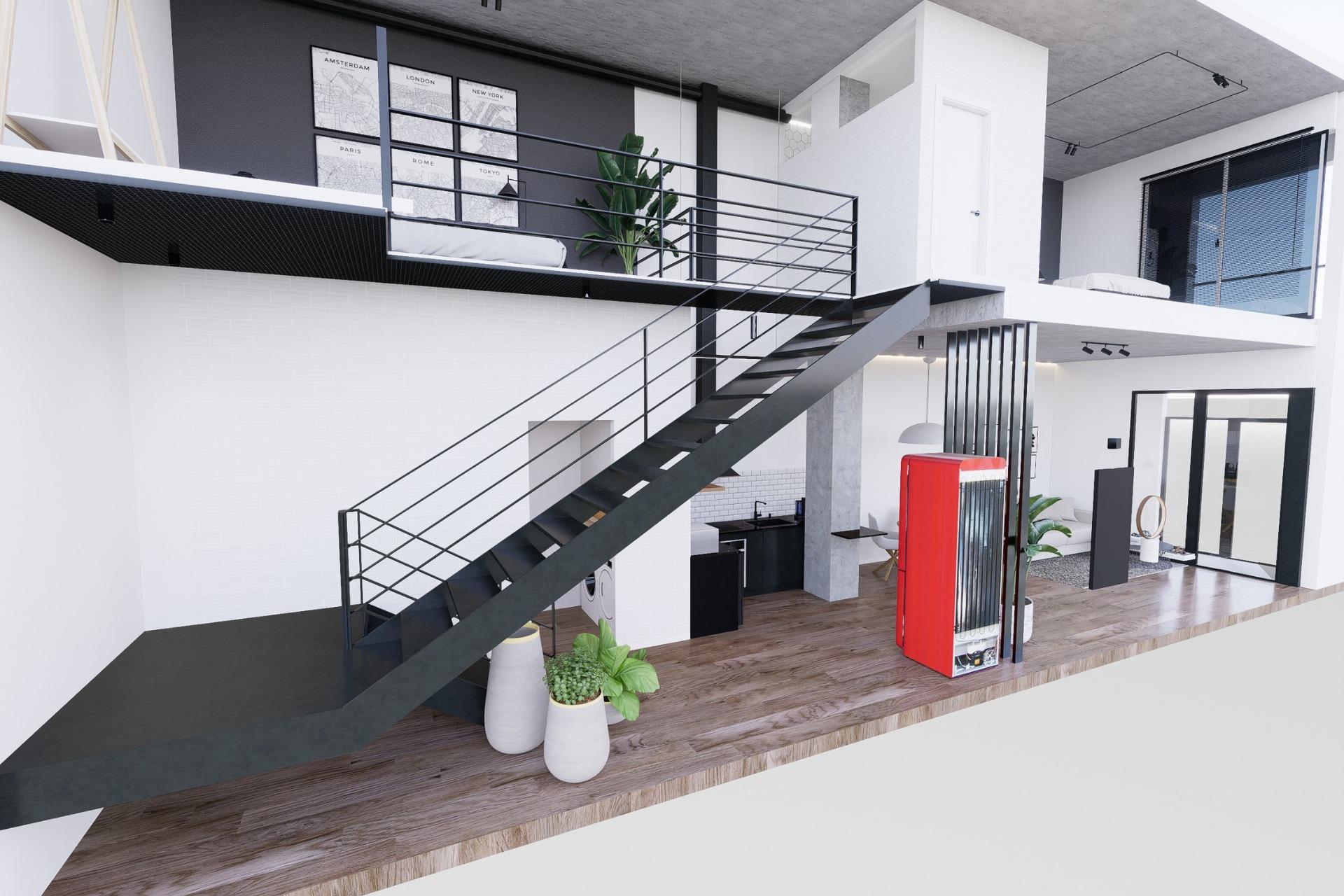 Appartements loft duplex modernes au cœur d'Alicante