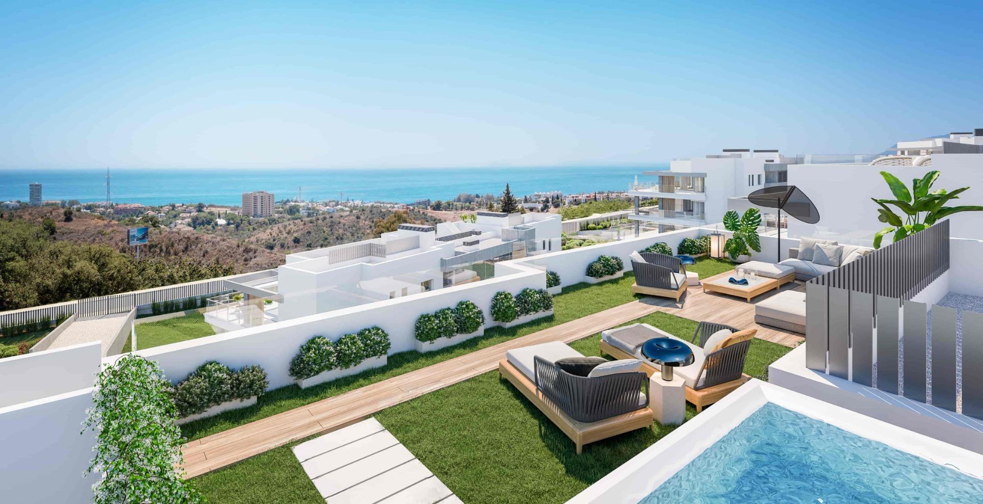 ELEGANTE RESIDENCIAL CON IMPRESIONANTES VISTAS AL MAR
