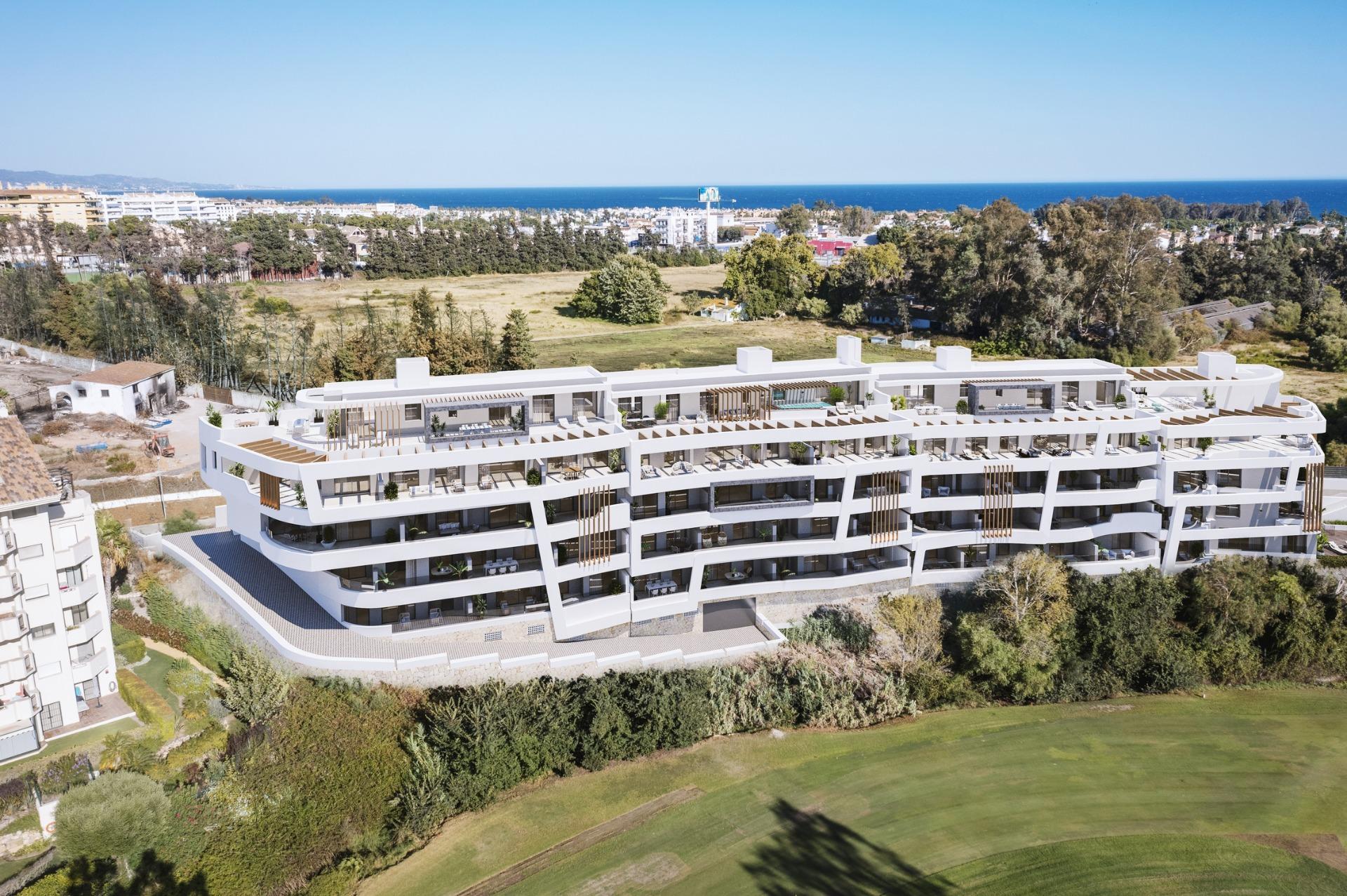 WOHNUNG IN LUXUS-URBANISATION IN FUSSLÄUFIGER ENTFERNUNG VON MARBELLA