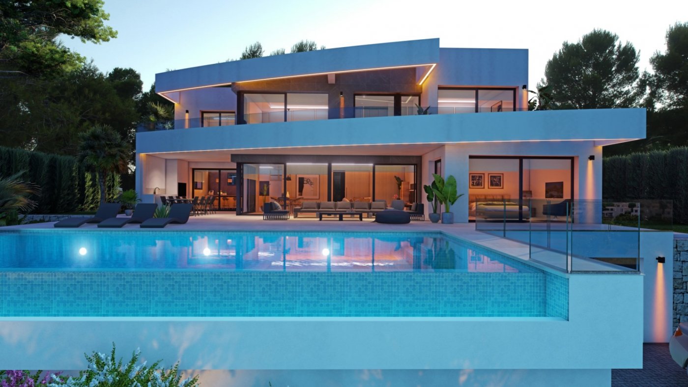 LUXUS-NEUBAU-VILLA IN MORAIRA