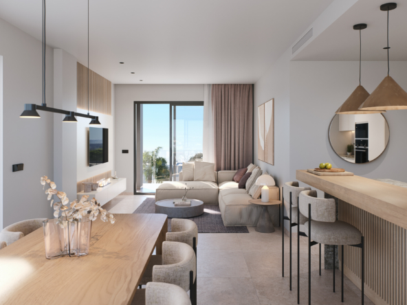 ATICO salon comedor cocina