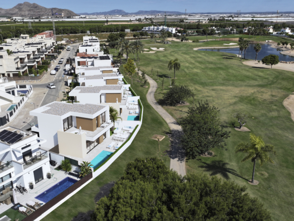 Aerial view and 12th fairway