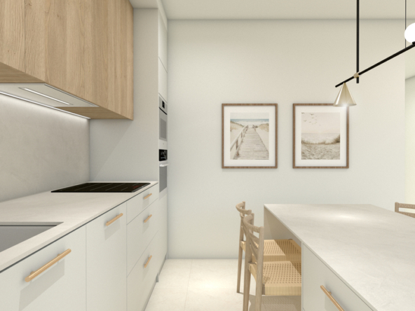 COCINA PASILLO CUADROS