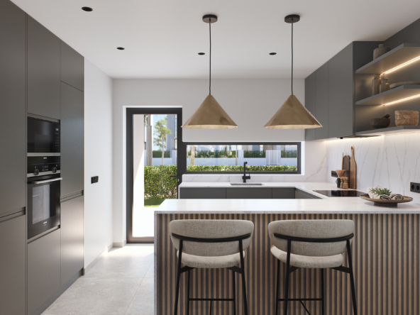 Cocina Gris+Calaccata