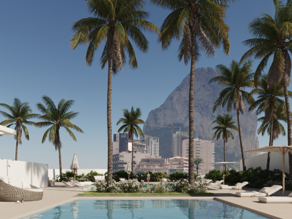 9. Piscina con Peñon