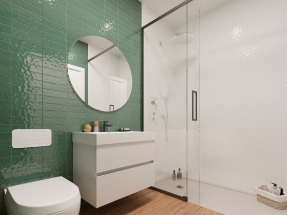 004_BAÑO 2_BLANCO Średni
